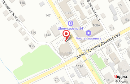 Анастасия на улице Фокина на карте