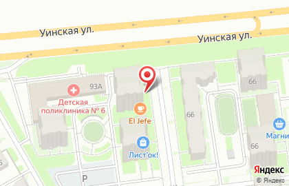 Магазин строительно-отделочных материалов Строительный двор на улице Сакко и Ванцетти на карте