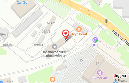 Компания Ичафиш на карте