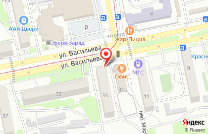 Салон цветов Цветкофф в Барнауле на карте