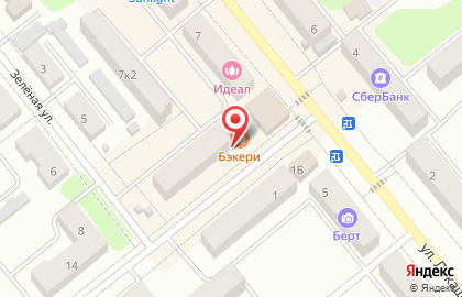 Точка по продаже кондитерских и хлебобулочных изделий Bakery на Спортивной улице на карте