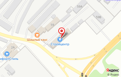 СтройЦентр на Железнодорожной улице на карте