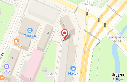 Технопорт на улице Мира на карте