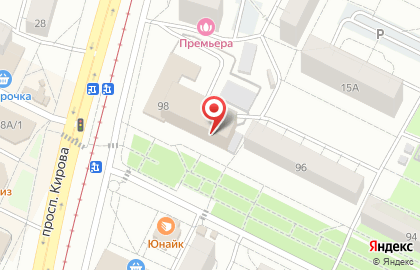 Компания Ростелеком на улице Дзержинского на карте