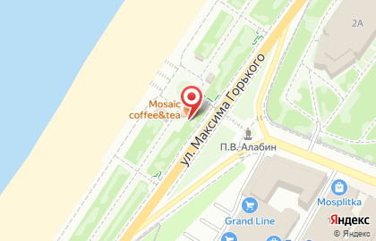 Кафе быстрого питания Dessert Room на улице Максима Горького на карте