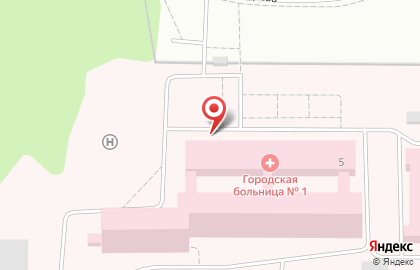 Городская больница №1 в Екатеринбурге на карте