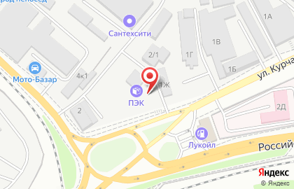 Торговая компания Сантехмастер на Троллейбусной улице на карте