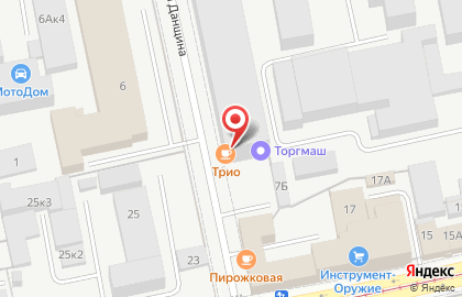 Кафе быстрого питания Макароны в Дзержинском районе на карте