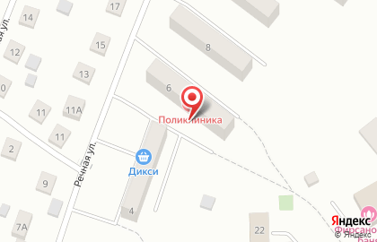 Поликлиника Химкинская областная больница на Речной улице на карте