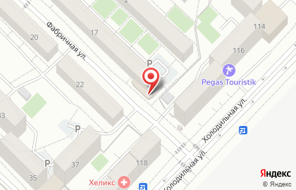 Продуктовый магазин в Тюмени на карте