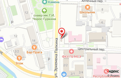 Магазин в Горно-Алтайске на карте