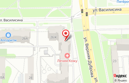БИНБАНК на улице Верхняя Дуброва на карте