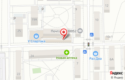 У Спартака на карте