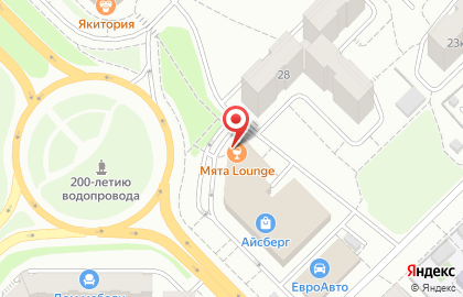 Центр Паровых Коктейлей Мята Lounge Айсберг на карте