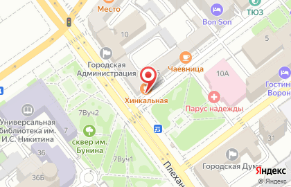 Сивма на улице Дзержинского на карте