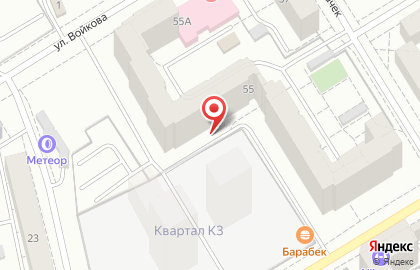 Сервисный центр Екатеринбург 500 на карте