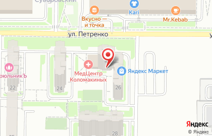 Грузовой автосервис в Ростове-на-Дону на карте