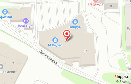 Служба доставки еды Не-дорого на карте