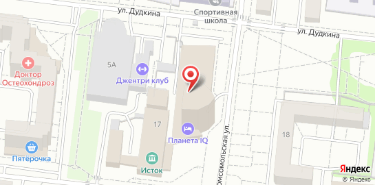 Студия маникюра I.N.LAC на Комсомольской улице во Фрязино на карте