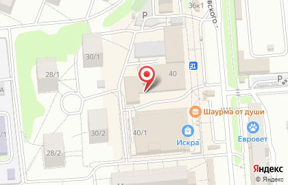 Супермаркет Мария-Ра на улице Станиславского на карте
