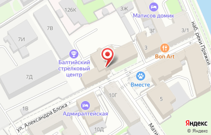 Кадровая служба Сиделка СПб на карте