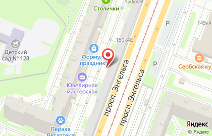 7 чудес света на улице Энгельса на карте