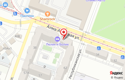 Магазин 9% на Алма-Атинской улице на карте