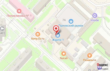 Суши land на площади Маршала Жукова на карте