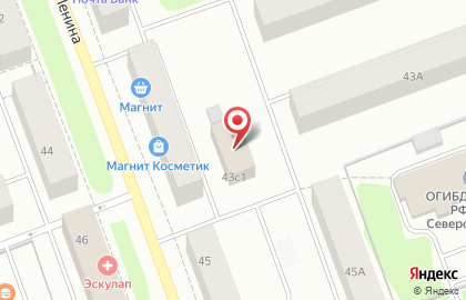 Манго на проспекте Ленина на карте