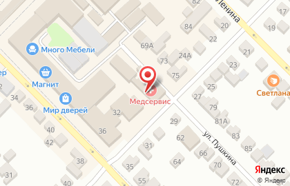 Меркурий на карте