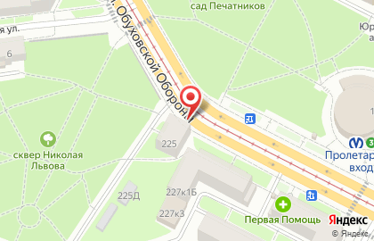 Кафе быстрого питания в Санкт-Петербурге на карте