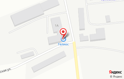 Продовольственный магазин Гелиос в Правобережном районе на карте