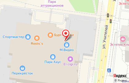 Магазин электроники M.Видео в Кировском районе на карте