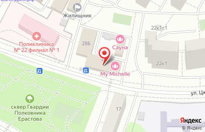 Кафе Бенто на метро Новые Черёмушки на карте