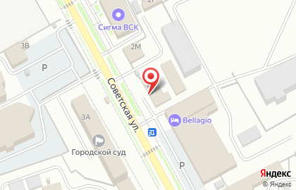 Обувной двор на Советской улице на карте