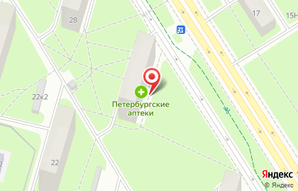 Петербургские аптеки в Санкт-Петербурге на карте