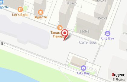 Общежитие в Москве на карте