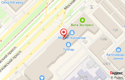 Архитектория на Московском проспекте на карте