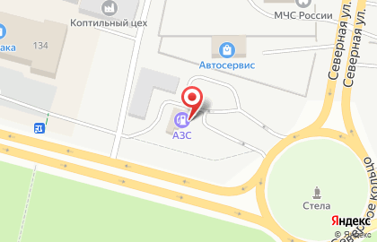 АГЗС в Красноярске на карте