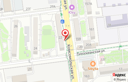 Цветочный магазин в Южно-Сахалинске на карте