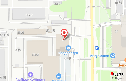 Техарсенал в Восточном Дегунино на карте
