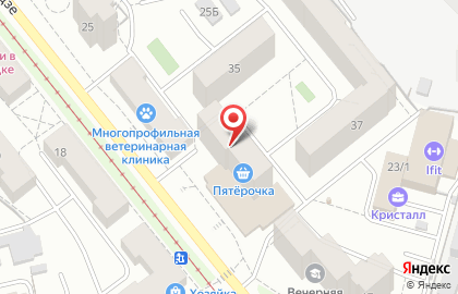 Мемориал на улице Орджоникидзе на карте
