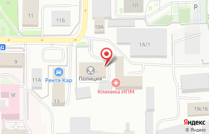 Отделение по делам несовершеннолетних, Отдел полиции №10 на карте