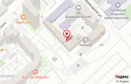 Царицынские бани в Ворошиловском районе на карте