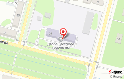 Дворец творчества детей и молодежи, г. Железногорск на карте