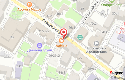 Фирменный магазин Алёнка в Москве на карте
