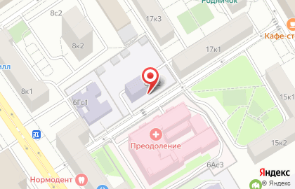 Школа №1601 им. Героя Советского Союза Е.К. Лютикова с дошкольным отделением на улице 8 Марта на карте