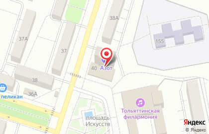 Банкомат ГЛОБЭКСБАНК на улице Победы на карте