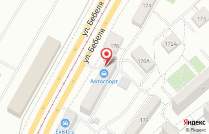 Автомагазин Автоспорт в Екатеринбурге на карте