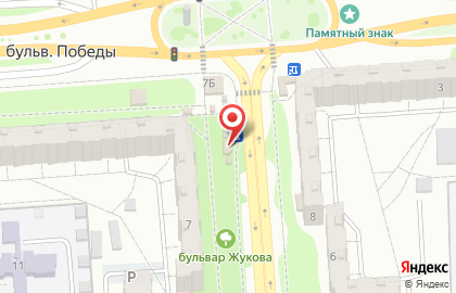Салон цветов Магнолия в Коминтерновском районе на карте